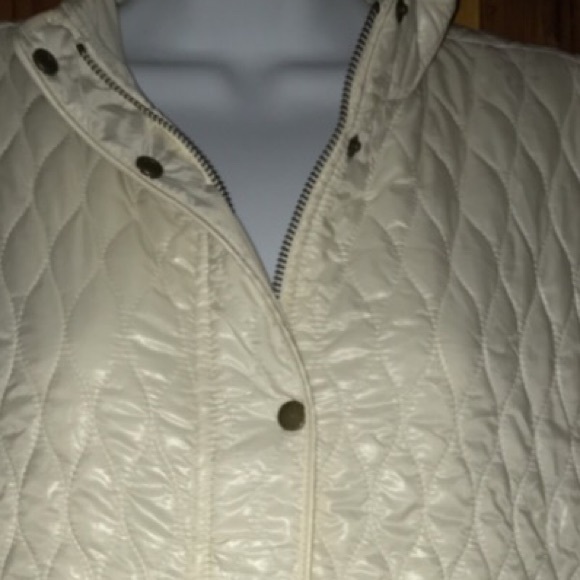 Talbots Cream Vest XLP - Picture 2 of 9